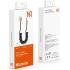 Mcdodo CA-0900 USB Type C to 3.5mm AUX Jack Coil Cable Castle Series 1.8m